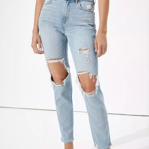 American eagle mom jeans
